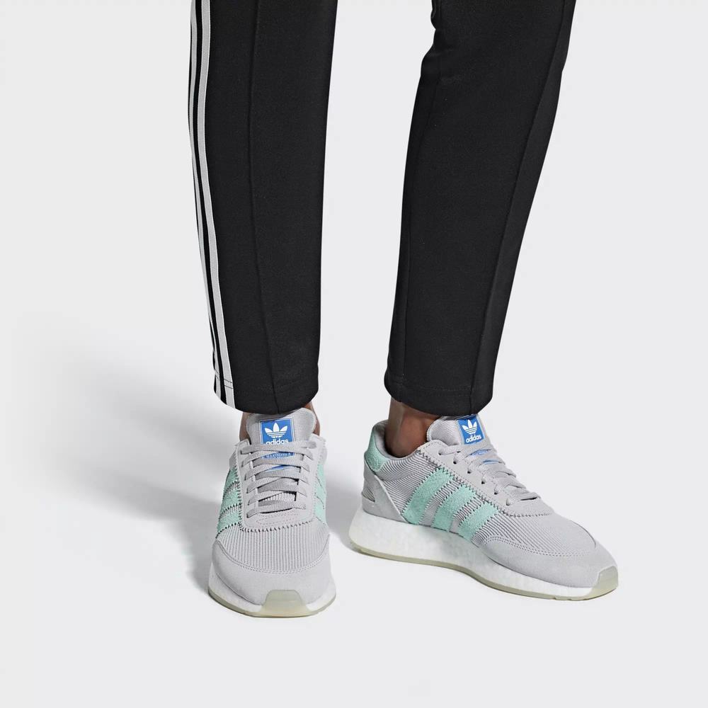 Adidas I-5923 Tenis Grises Para Mujer (MX-37452)